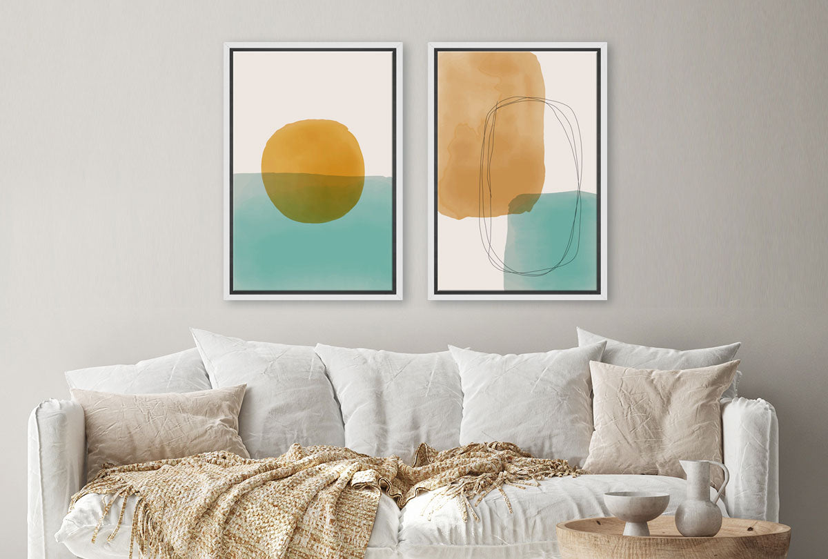 Minimalist Abstract Set 9AB | Abstract Wall Art Print - Final Touch Decor