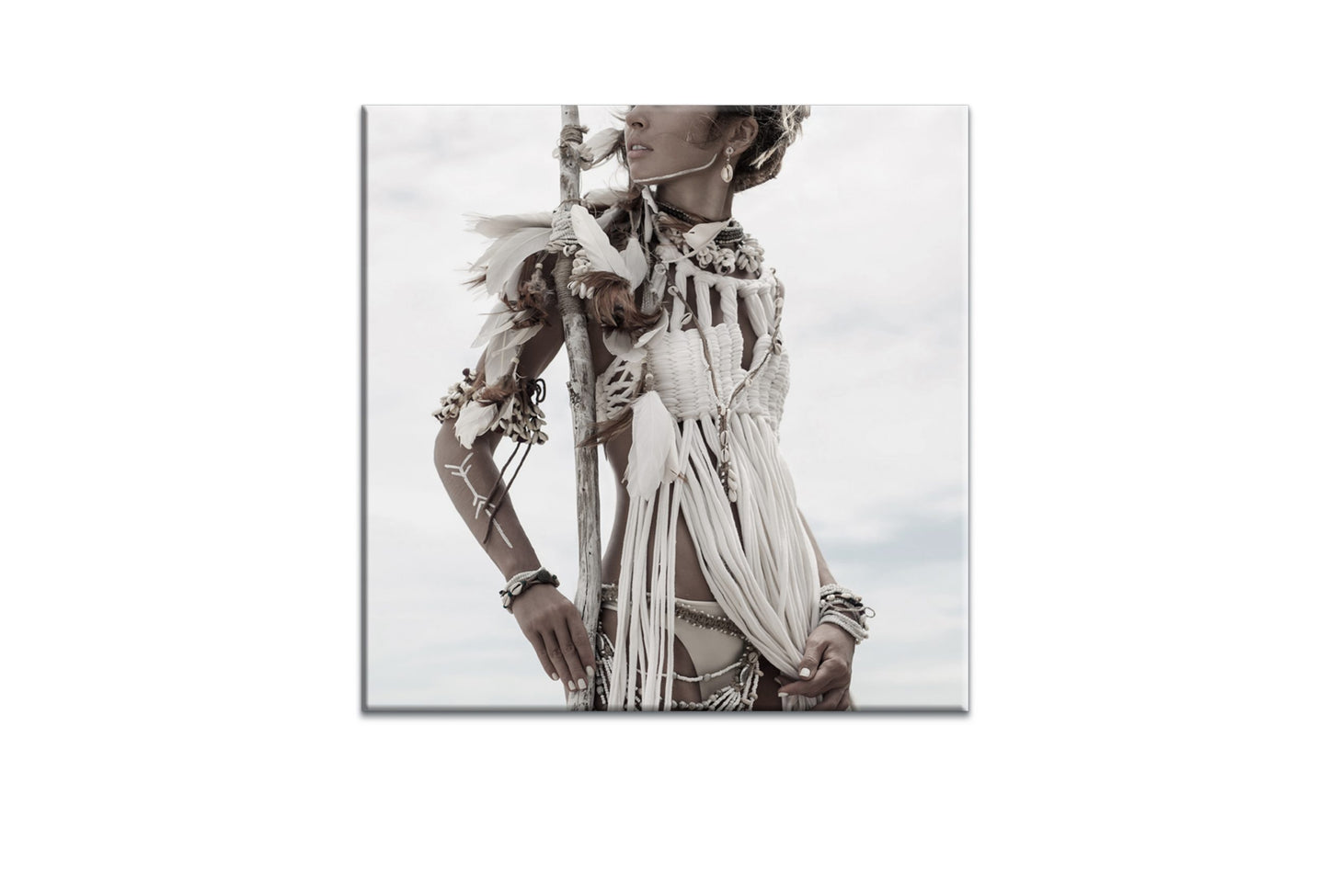 Boho Girl 1 | Wall Art Print - Final Touch Decor