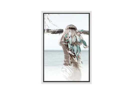 Boho Girl 2 | Wall Art Print - Final Touch Decor