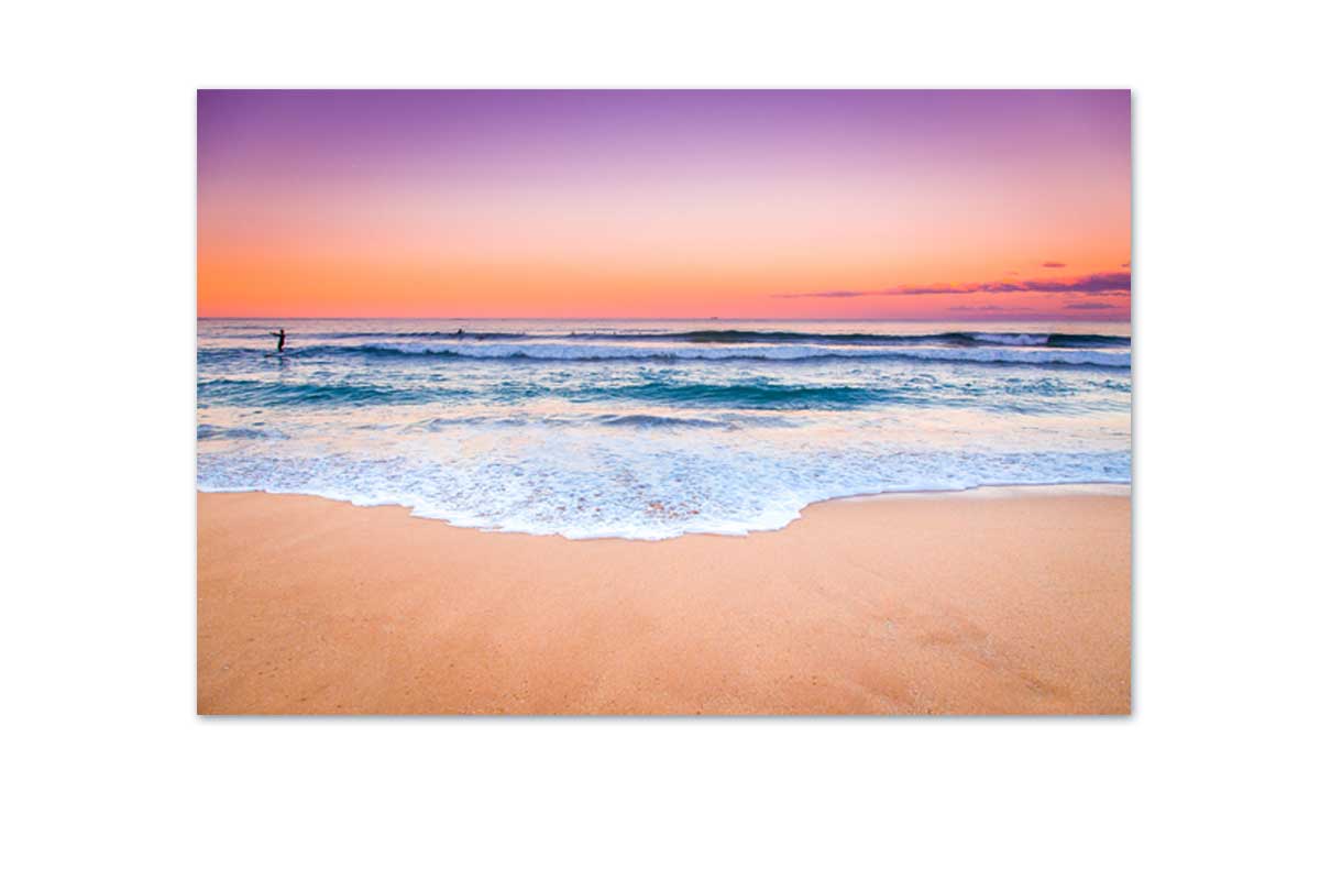 Sunset Beach Scene | Canvas Wall Art Print - Final Touch Decor