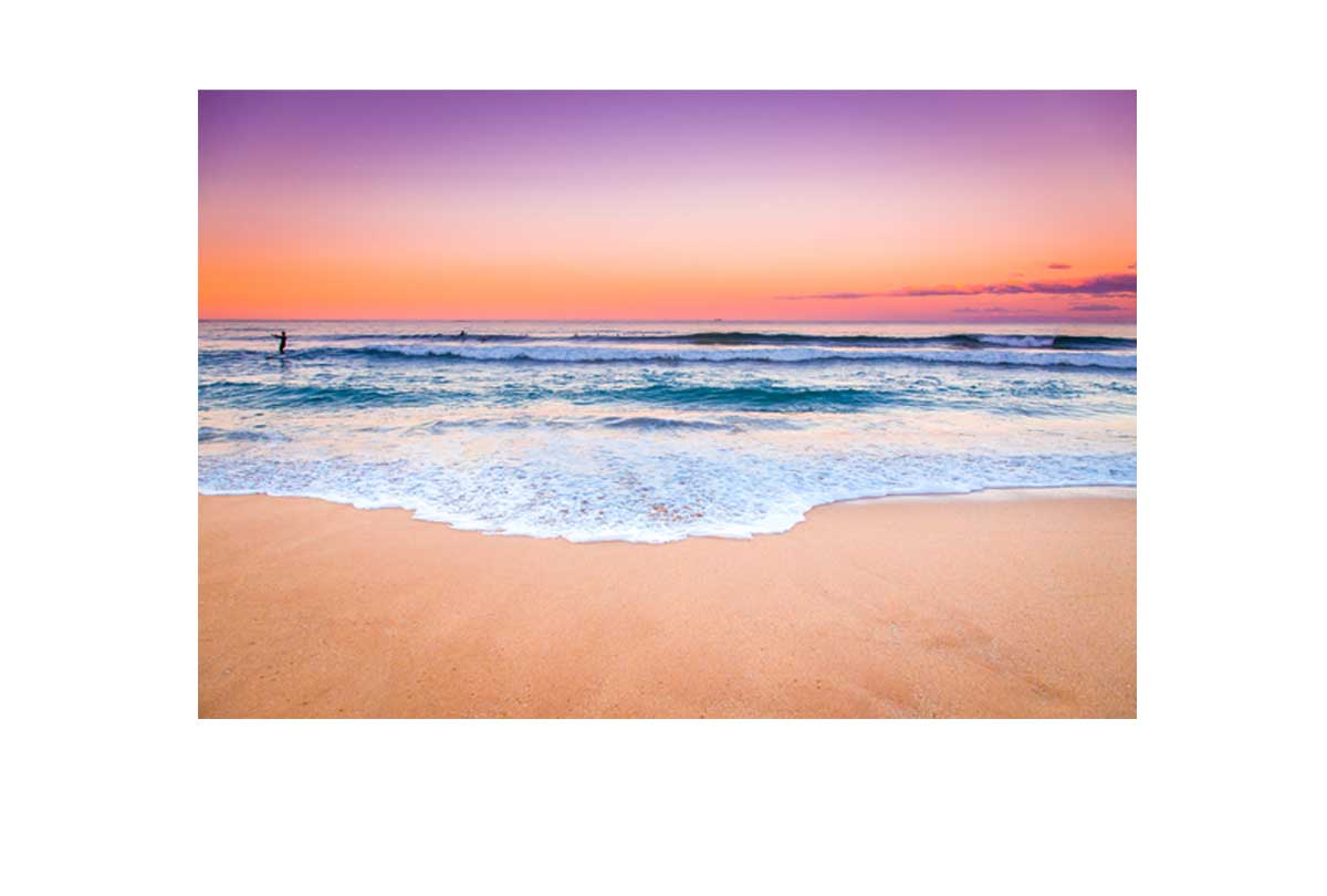 Sunset Beach Scene | Canvas Wall Art Print - Final Touch Decor