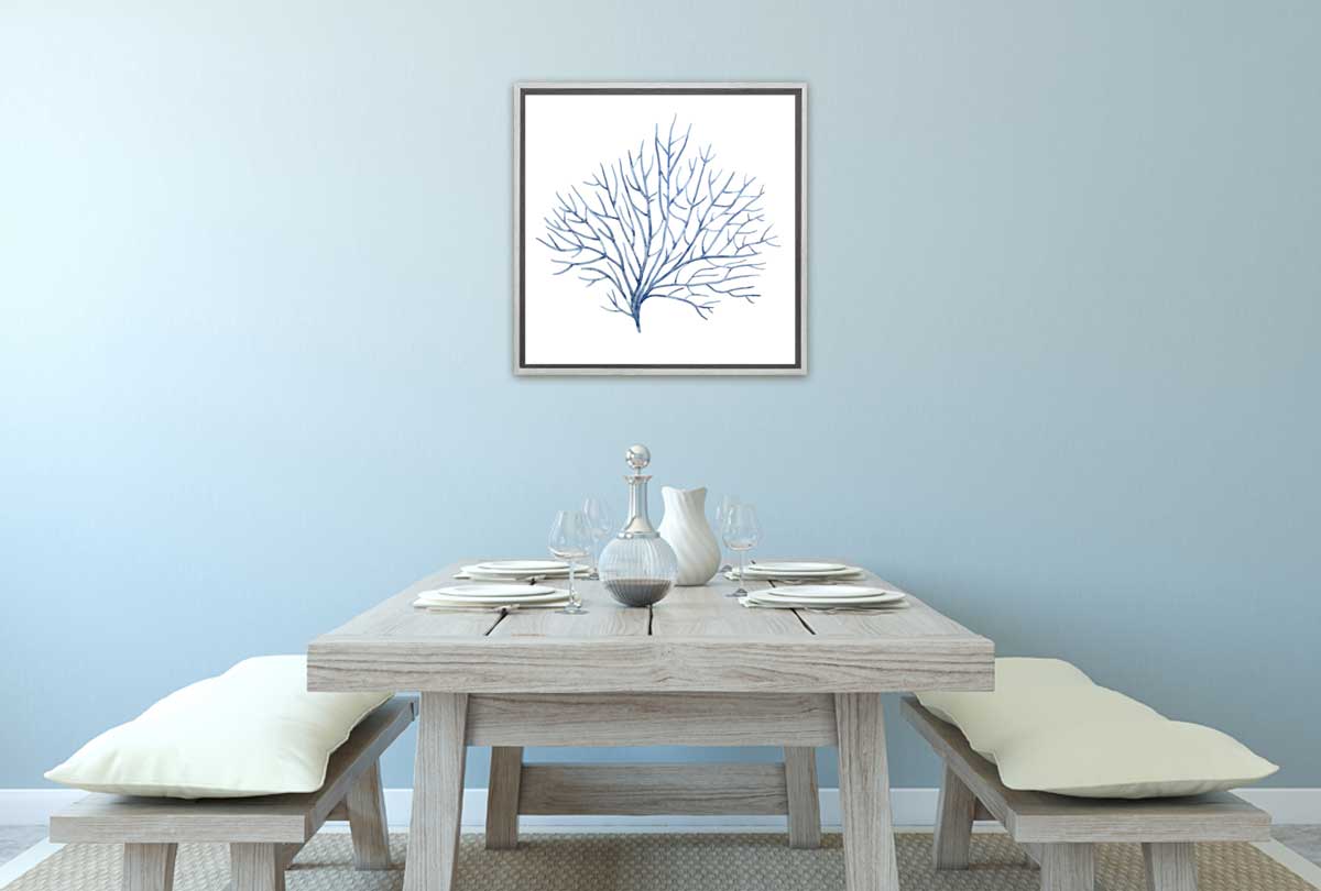 Blue Coral | Ocean Wall Art Print - Final Touch Decor