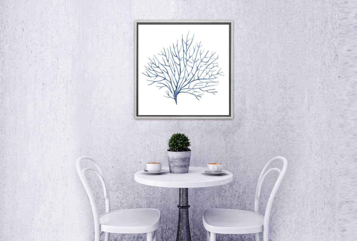 Blue Coral | Ocean Wall Art Print - Final Touch Decor