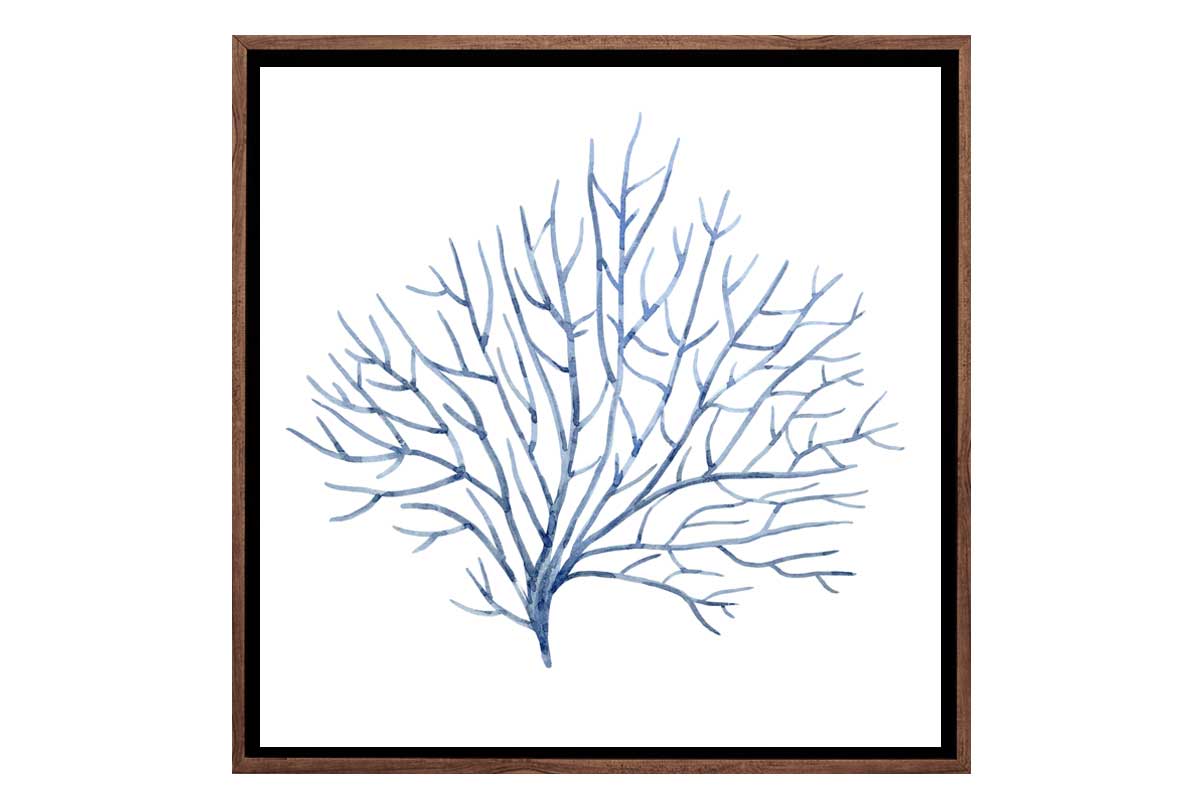 Blue Coral | Ocean Wall Art Print - Final Touch Decor