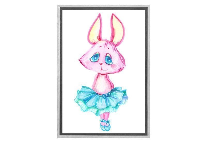 Ballerina Bunny | Kids Wall Art Print - Final Touch Decor