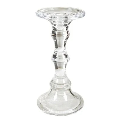 Audrey Glass Candlestick Medium - Final Touch Decor
