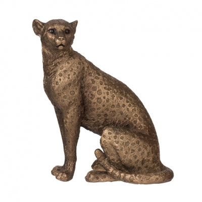 Copper Cheetah Ornament - Final Touch Decor