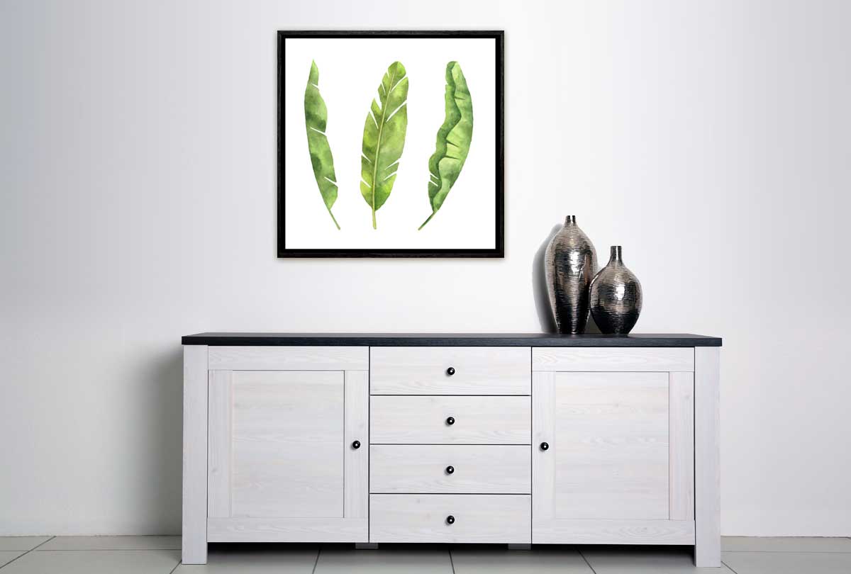 Banana Leaves | Tropical Leaf Wall Art - Final Touch Decor