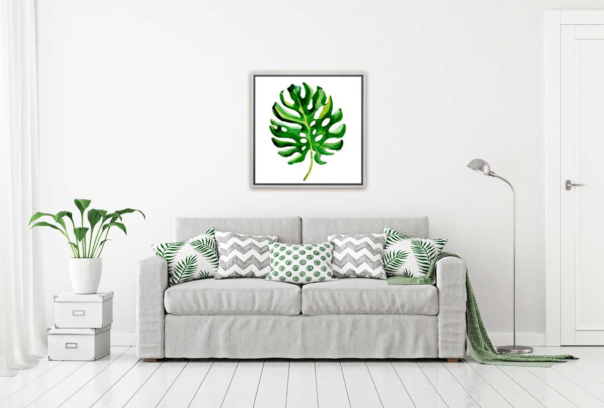 Monstera 2 | Leaf Wall Art Print - Final Touch Decor
