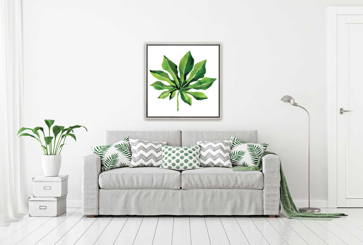 Tropical Leaf 2 | Canvas Wall Art Print - Final Touch Decor