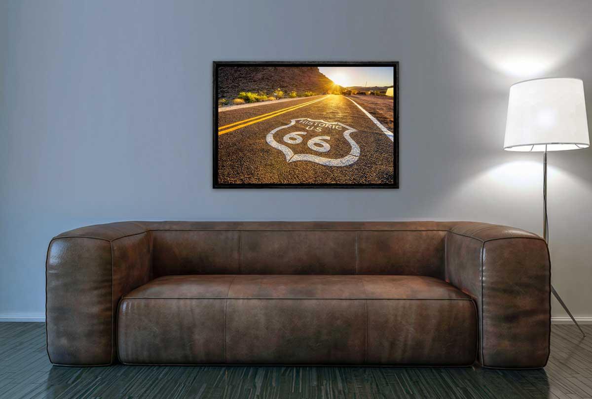 Route 66, USA | Travel Wall Art Print - Final Touch Decor