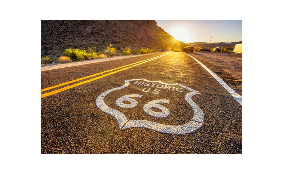 Route 66, USA | Travel Wall Art Print - Final Touch Decor