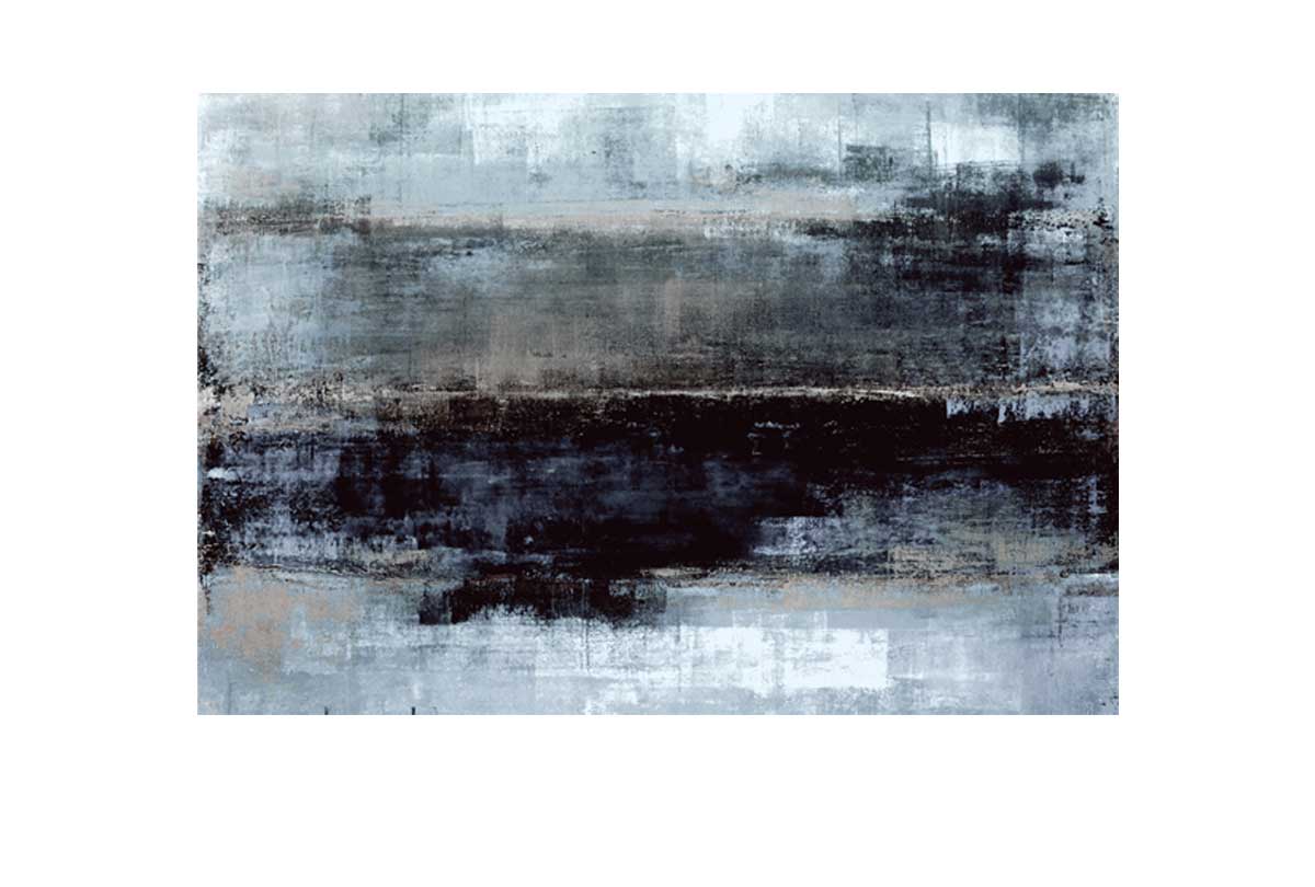 Black and Grey Abstract 2 | Canvas Wall Art Print - Final Touch Decor
