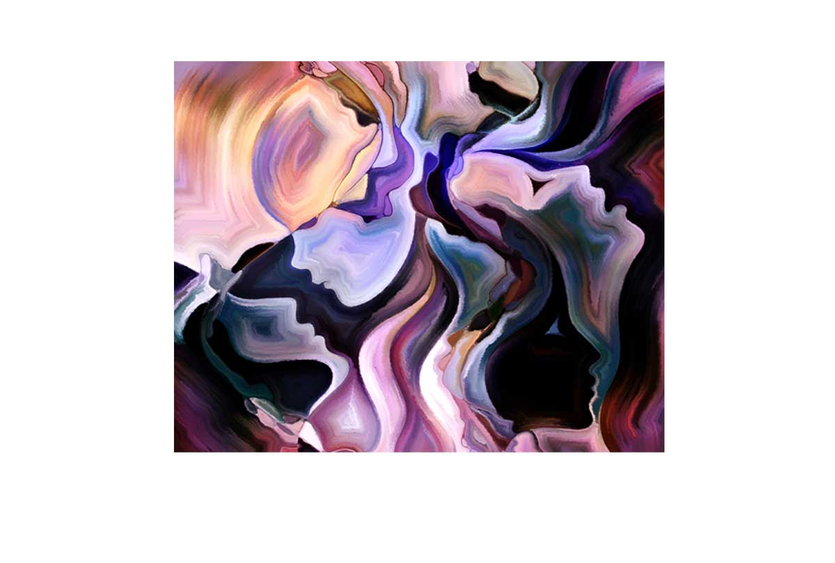 Abstract Faces | Wall Art Print - Final Touch Decor
