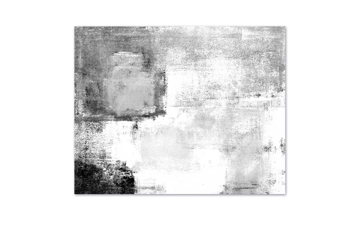 Black and Grey Abstract | Canvas Wall Art Print - Final Touch Decor