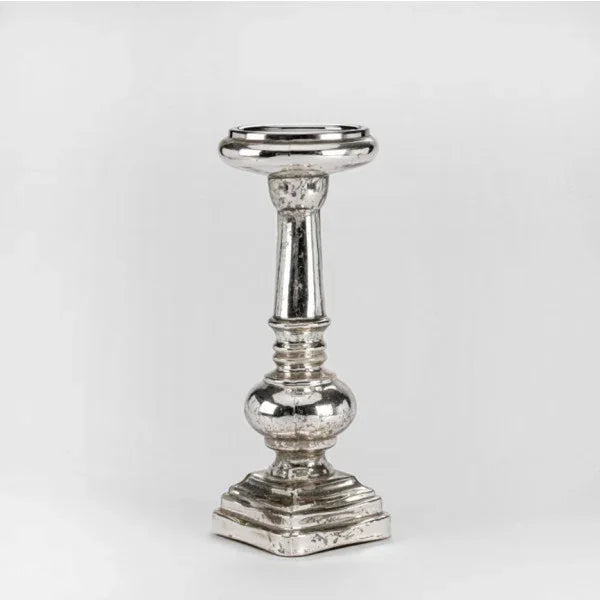 Pillar Candle Holder Square Base 36cm - Final Touch Decor