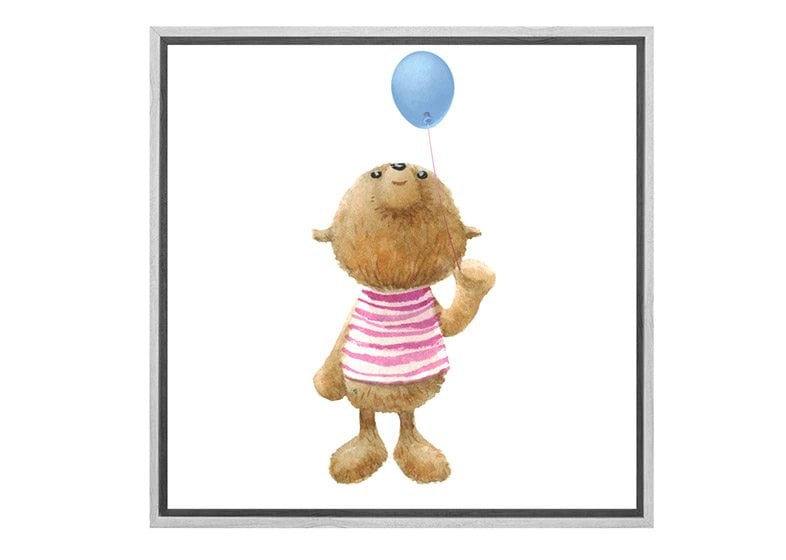 Balloon Bear | Canvas Wall Art Print - Final Touch Decor