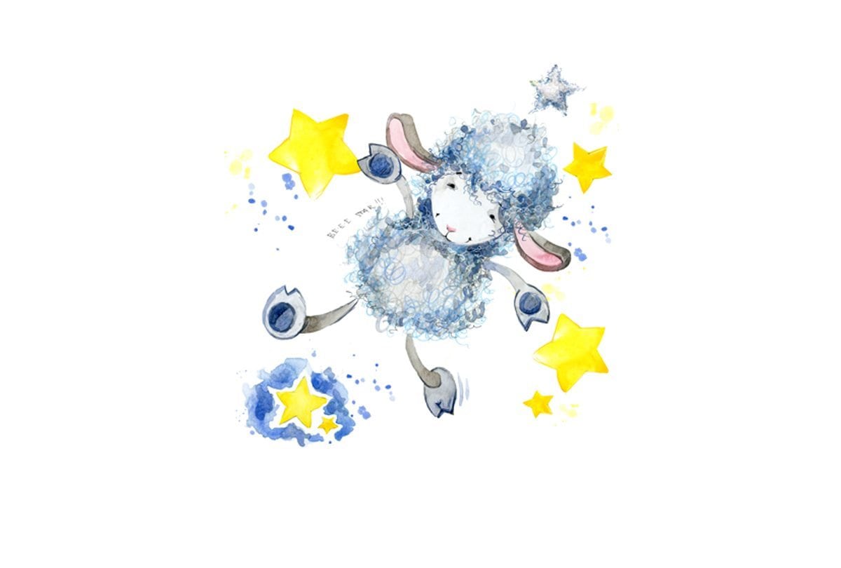 Lamb Baby Dream | Canvas Art Print - Final Touch Decor