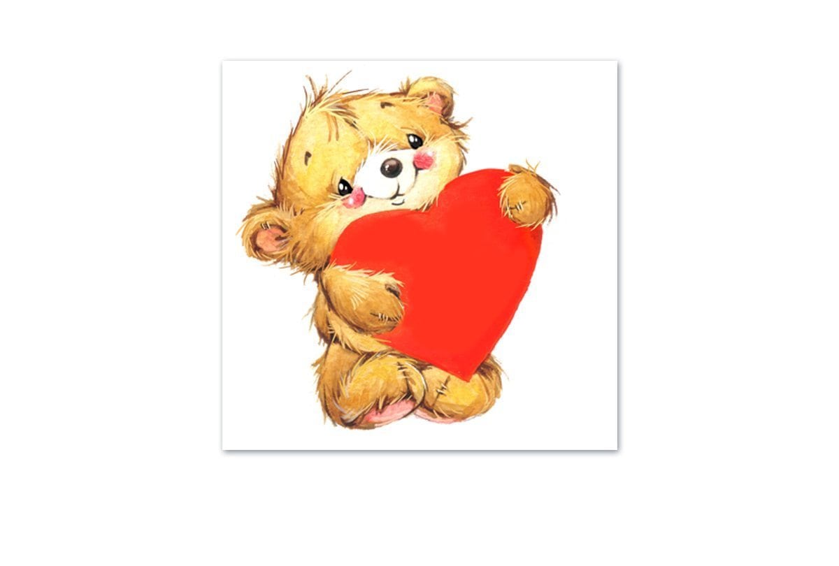 Teddy Heart - Final Touch Decor