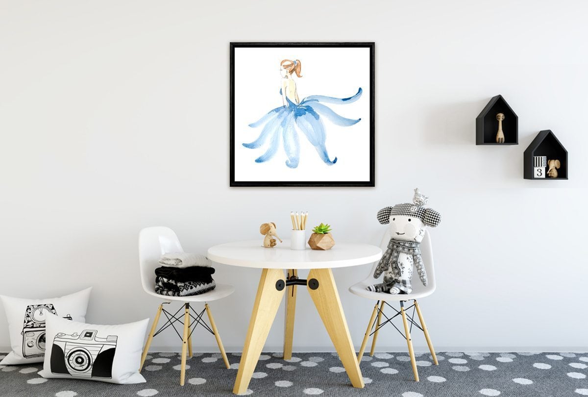 Ballerina Blue | Canvas Wall Art Print - Final Touch Decor