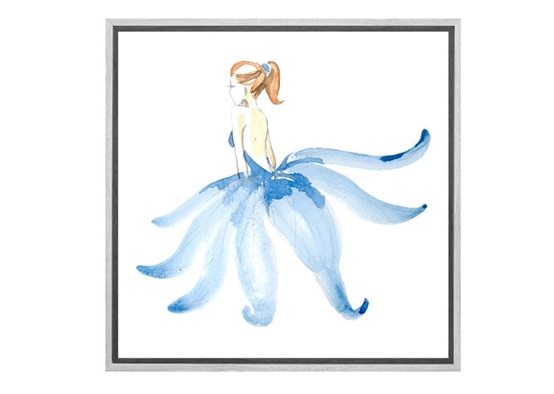 Ballerina Blue | Canvas Wall Art Print - Final Touch Decor