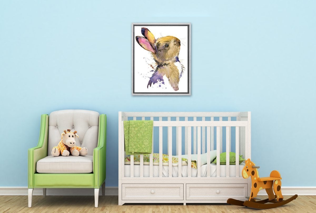 Baby Bunny | Canvas Wall Art Print - Final Touch Decor