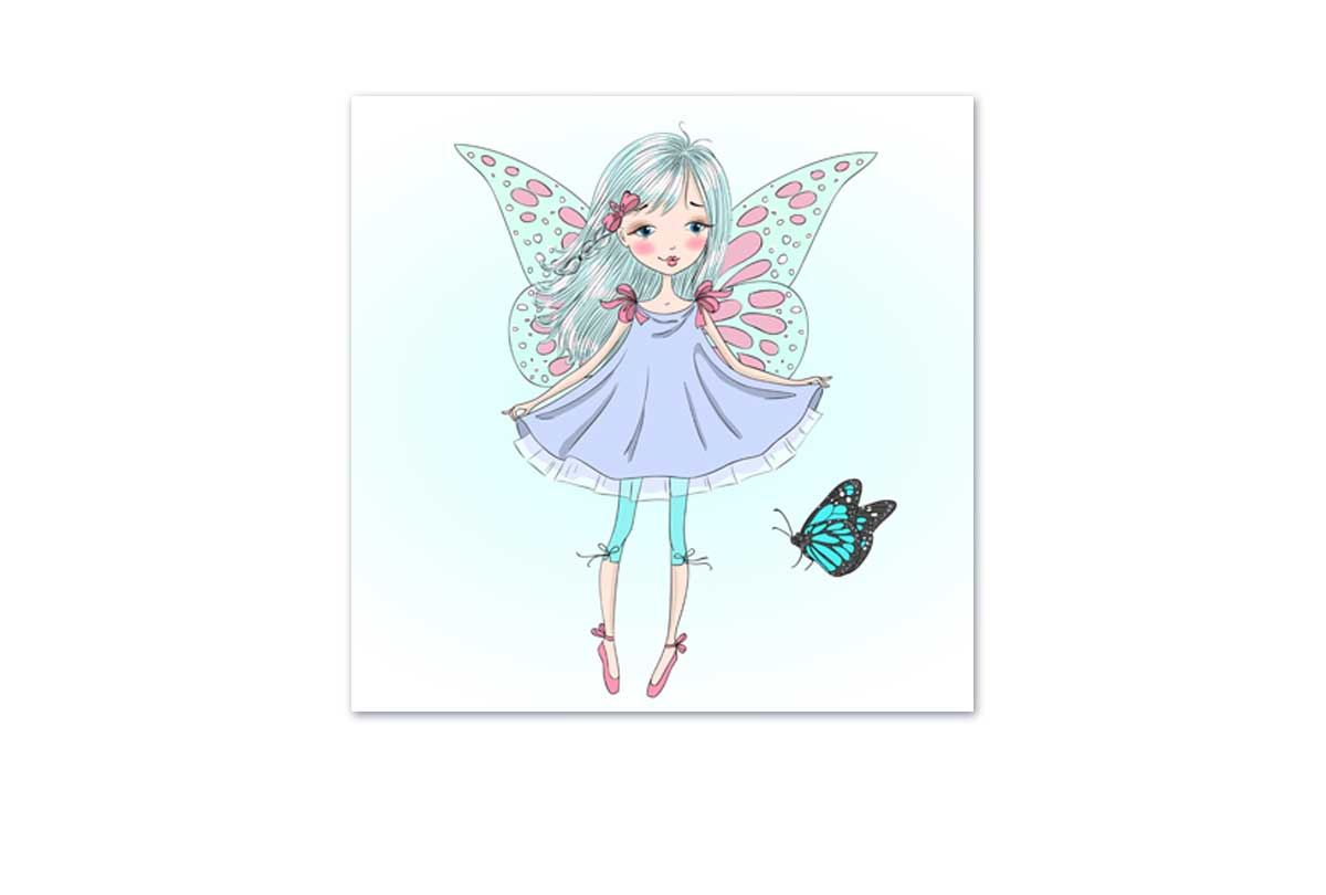 Fairy Ballerina 2 | Canvas Wall Art Print - Final Touch Decor