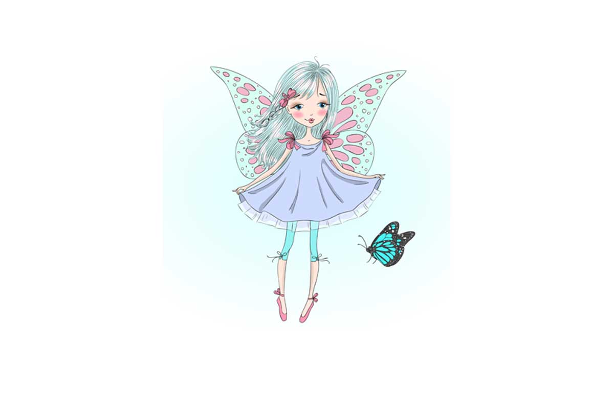 Fairy Ballerina 2 | Canvas Wall Art Print - Final Touch Decor