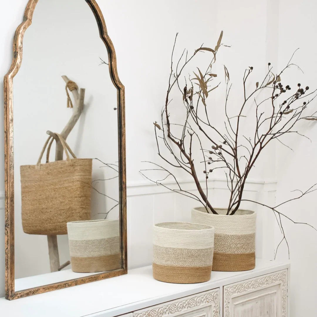 Basket Tub Jute Set of 3 - Final Touch Decor