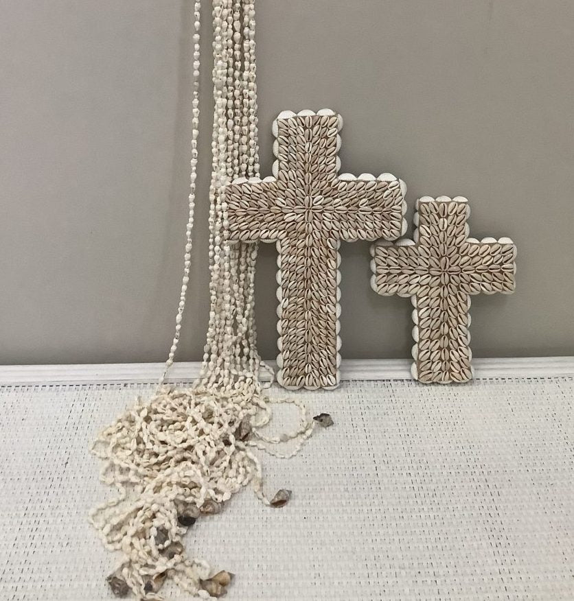 Shell Crosses | Set of 3 - Final Touch Decor