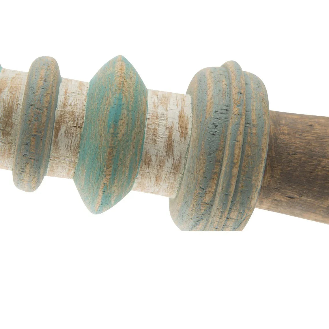 Cottesloe Washed Mango Wood Pillar Candle Holder Large - Final Touch Decor