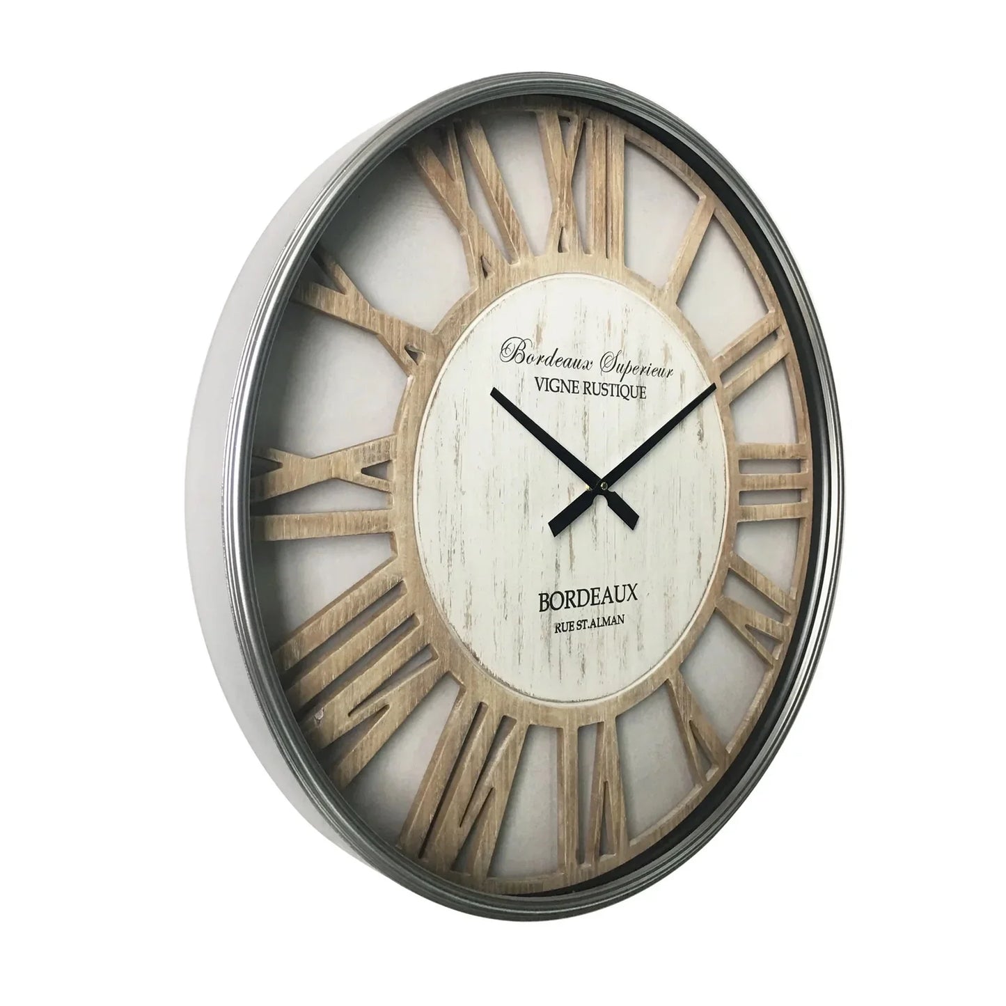 XXL Hampton Wall Clock Glassfront - Final Touch Decor