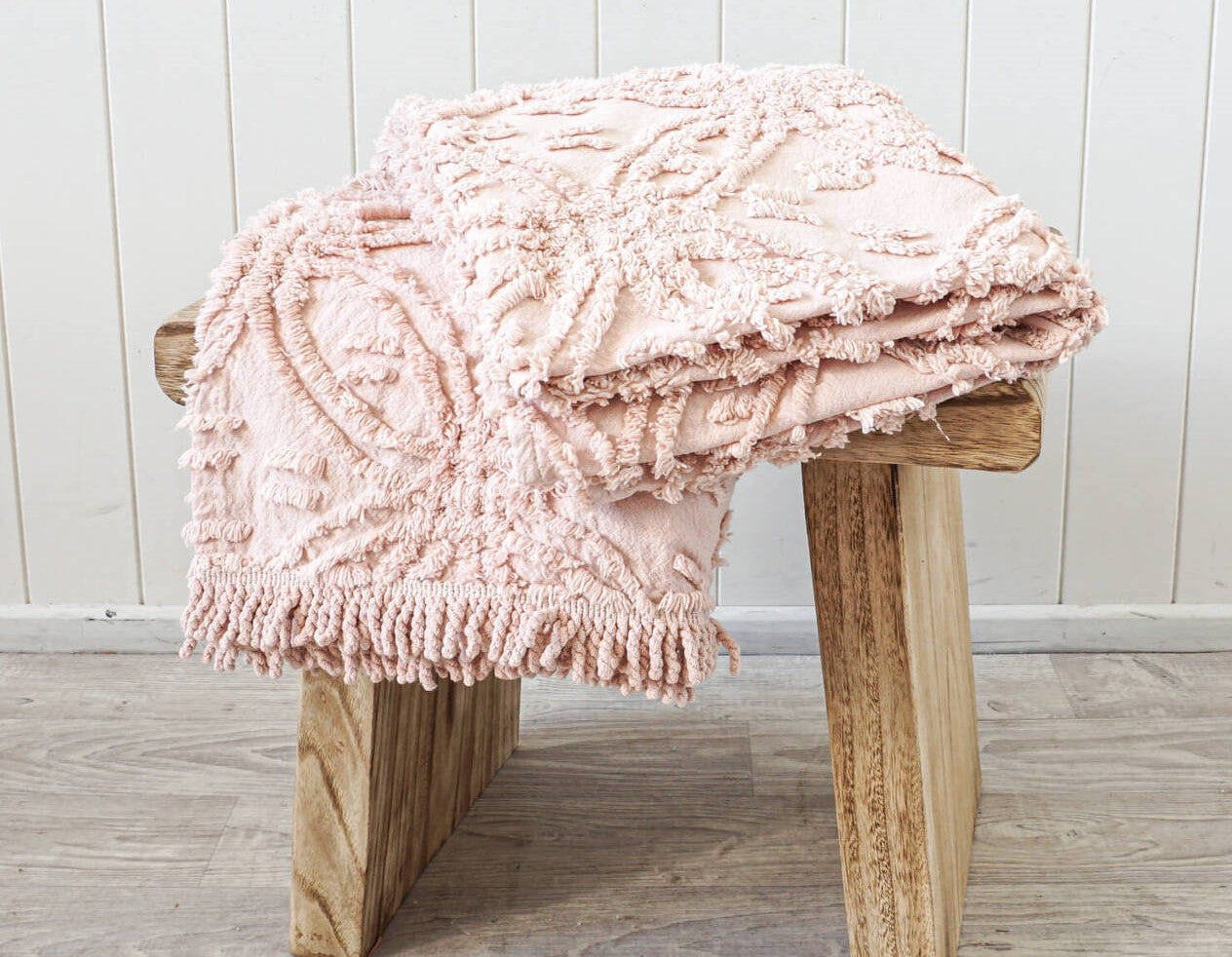 Throw Blanket - Alka Blush - 125x150cm - Final Touch Decor