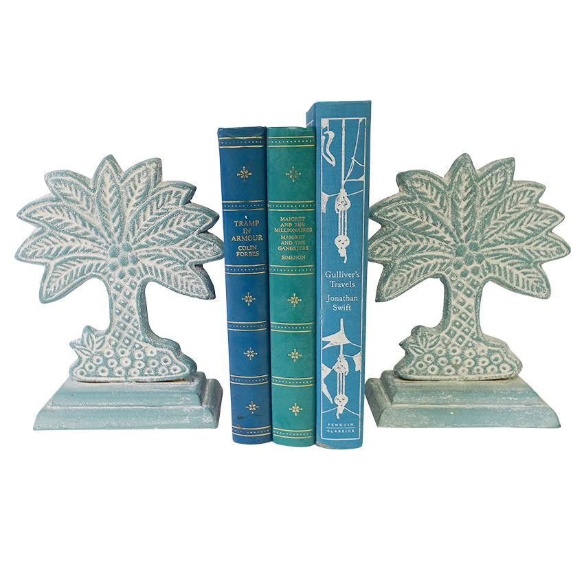 blue palm decor 3