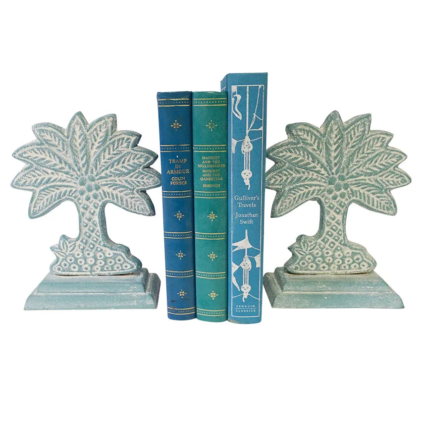 Blue Palm Decoration - Final Touch Decor