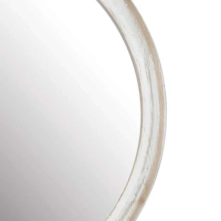 Coastal Round Wall Mirror 60cm - Final Touch Decor