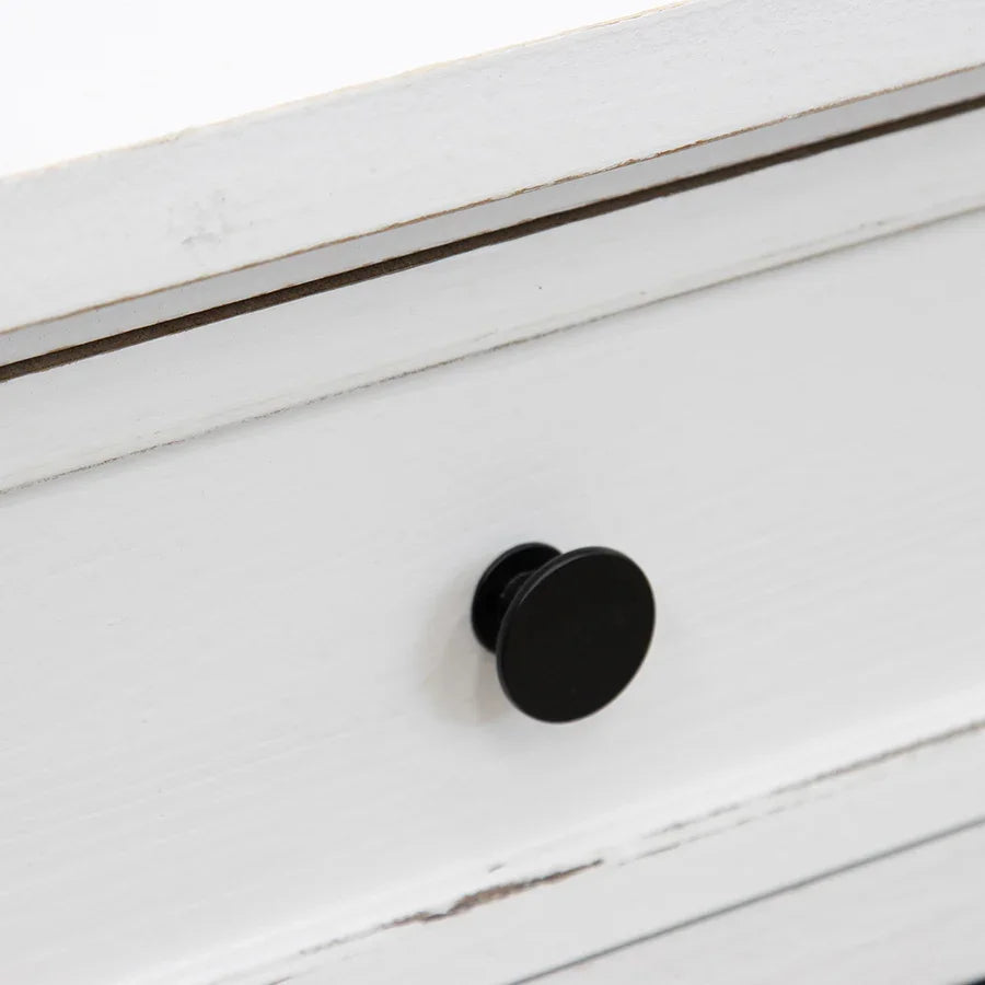 Hamptons 2 Drawer Console w-shelf - Final Touch Decor