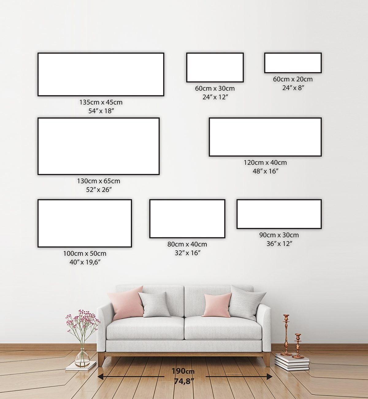 Abstract Town | Canvas Wall Art Print - Final Touch Decor