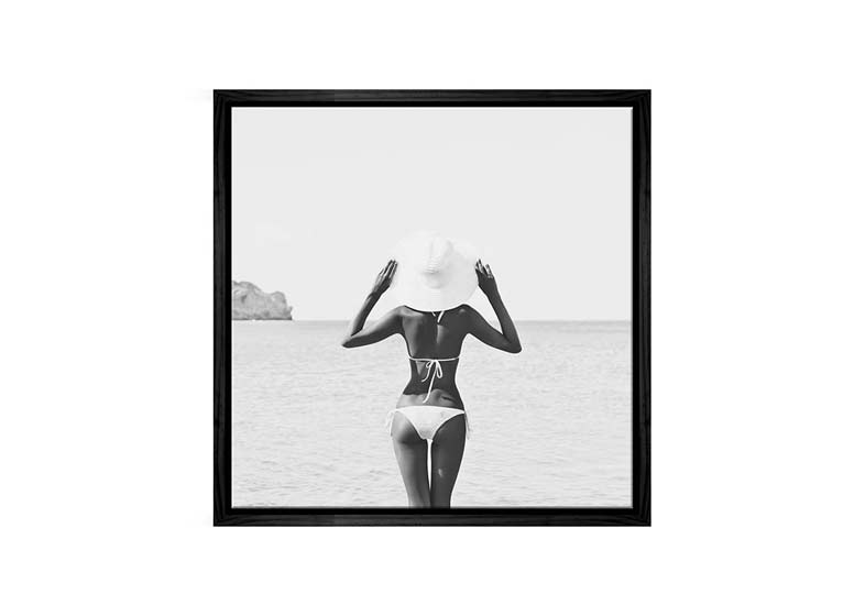 Bikini Girl | Fashion Canvas Wall Art Print - Final Touch Decor