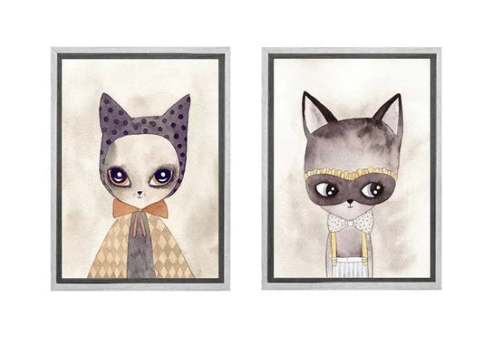 Carnival | Set of 2 | Canvas Wall Art Print - Final Touch Decor