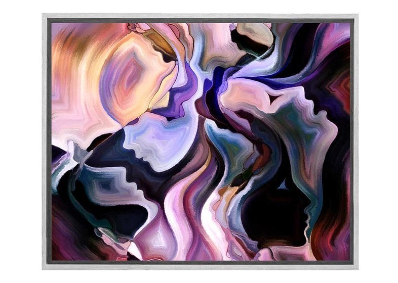 Abstract Faces | Wall Art Print - Final Touch Decor