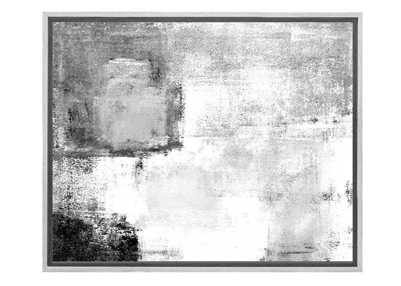 Black and Grey Abstract | Canvas Wall Art Print - Final Touch Decor