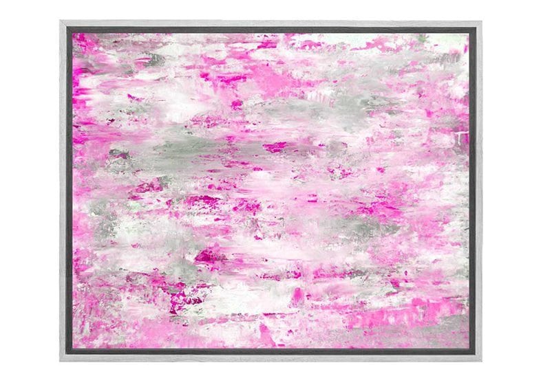 Pink & Grey Abstract | Landscape Wall Art - Final Touch Decor