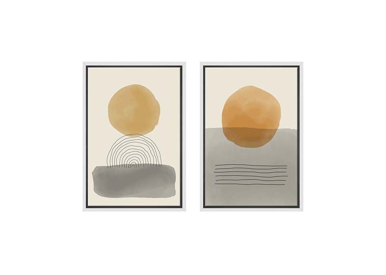 Minimalist Abstract Set 5AB | Abstract Wall Art Print - Final Touch Decor