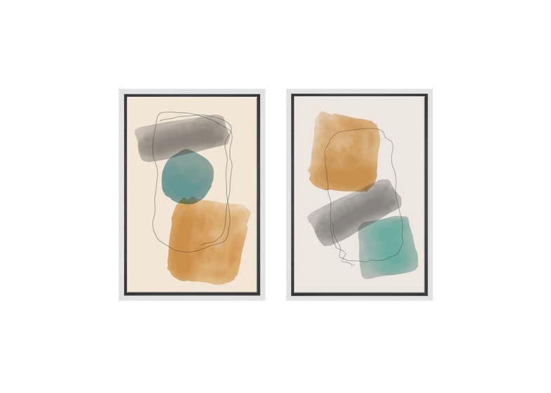 Minimalist Abstract Set 7AB | Abstract Wall Art Print - Final Touch Decor