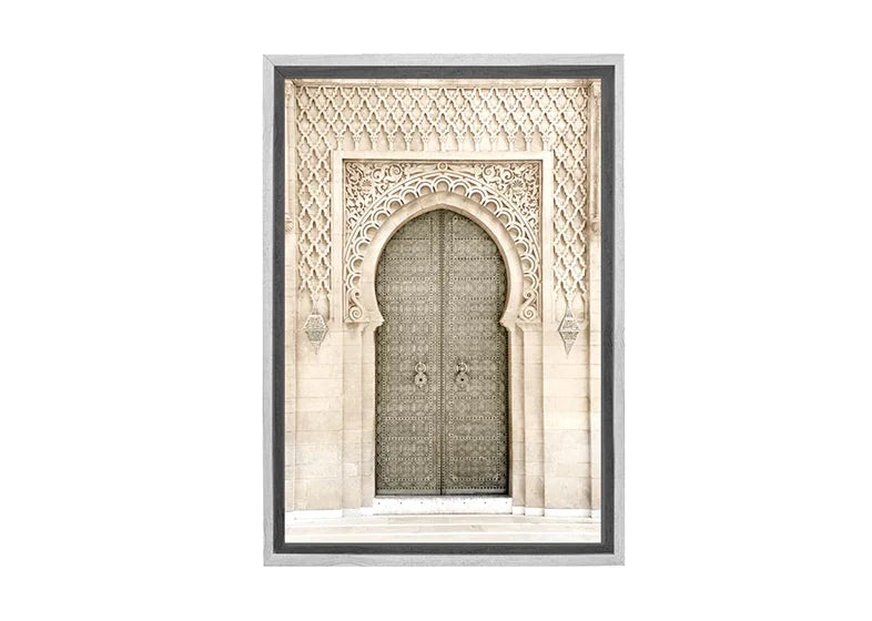 Bronz Moroccan Door | Canvas Wall Art Print - Final Touch Decor