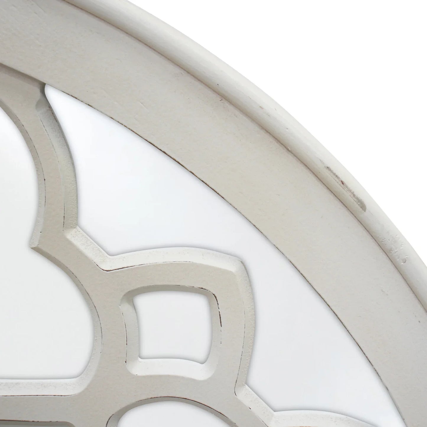 Coastal White Mirror - 90cm - Final Touch Decor