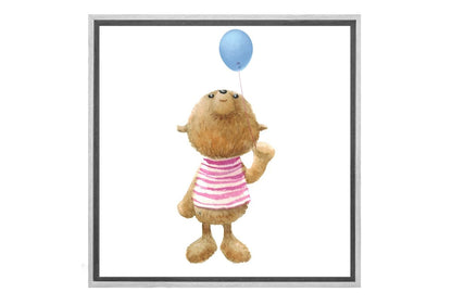 Balloon Bear | Canvas Wall Art Print