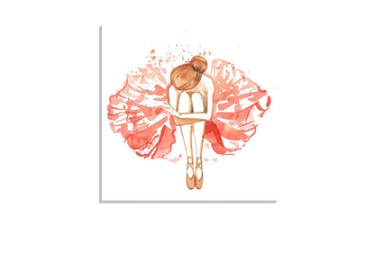 Ballerina Pink | Canvas Wall Art Print