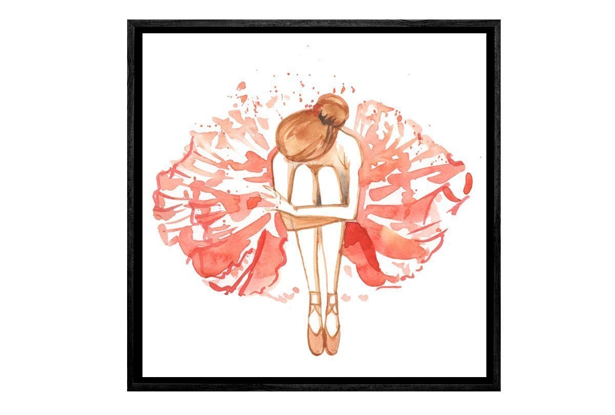 Ballerina Pink | Canvas Wall Art Print